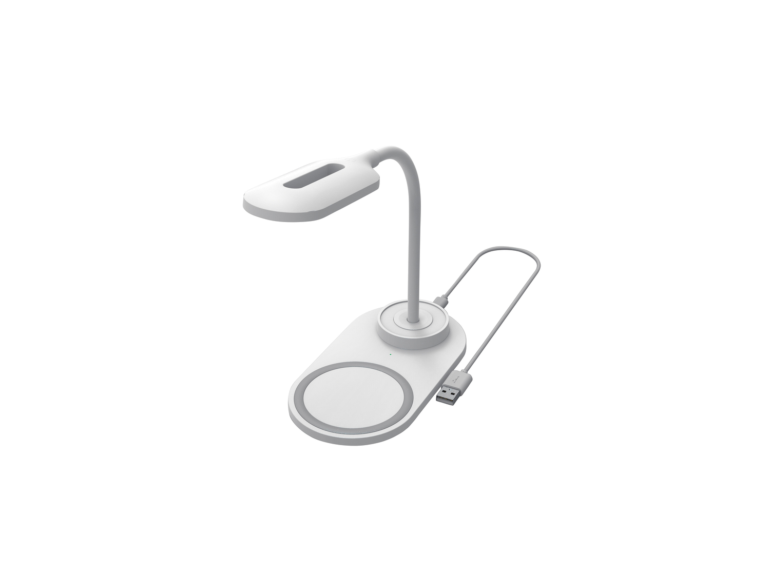 Luce LED con caricatore wireless o luce per videochiamata flessibile Digipower, ...