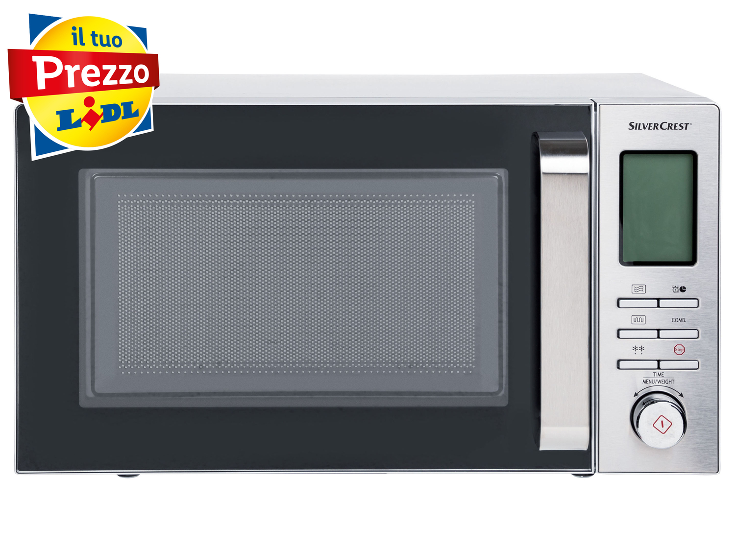 Microonde digitale argento Silvercrest Kitchen Tools, prezzo 79.00 €
- ...