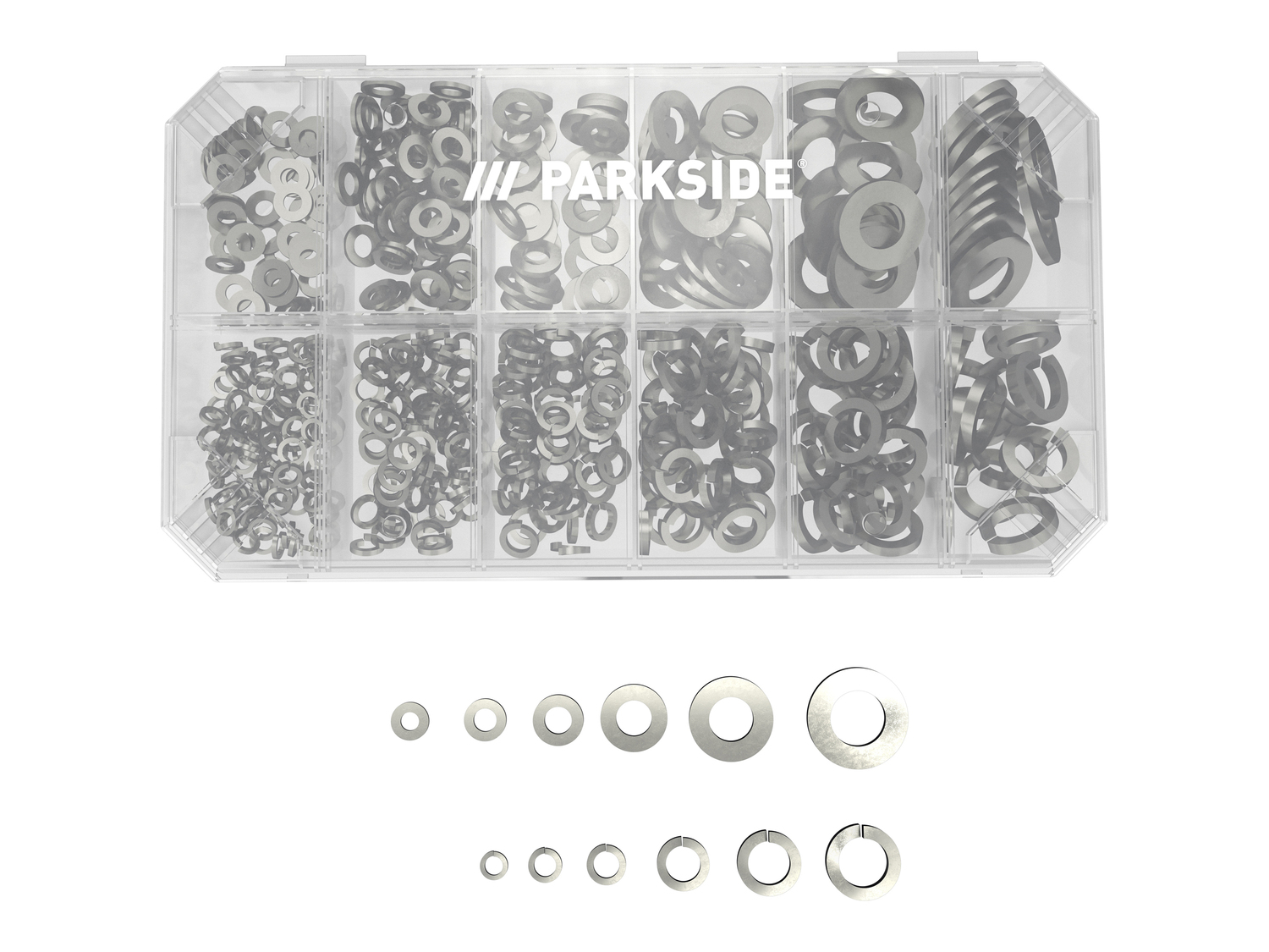 Set ganci, set rondelle o set dadi esagonali Parkside, prezzo 2.99 €
Caratteristiche
...