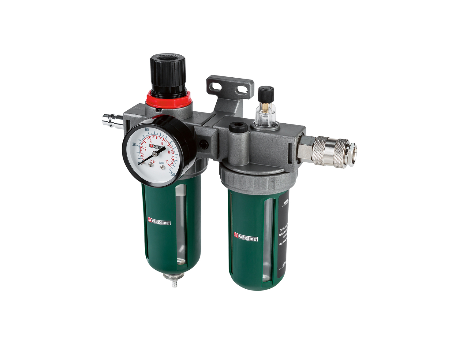 Tubo con avvolgicavo, 10m o unità di manutenzione per aria compressa Parkside, ...
