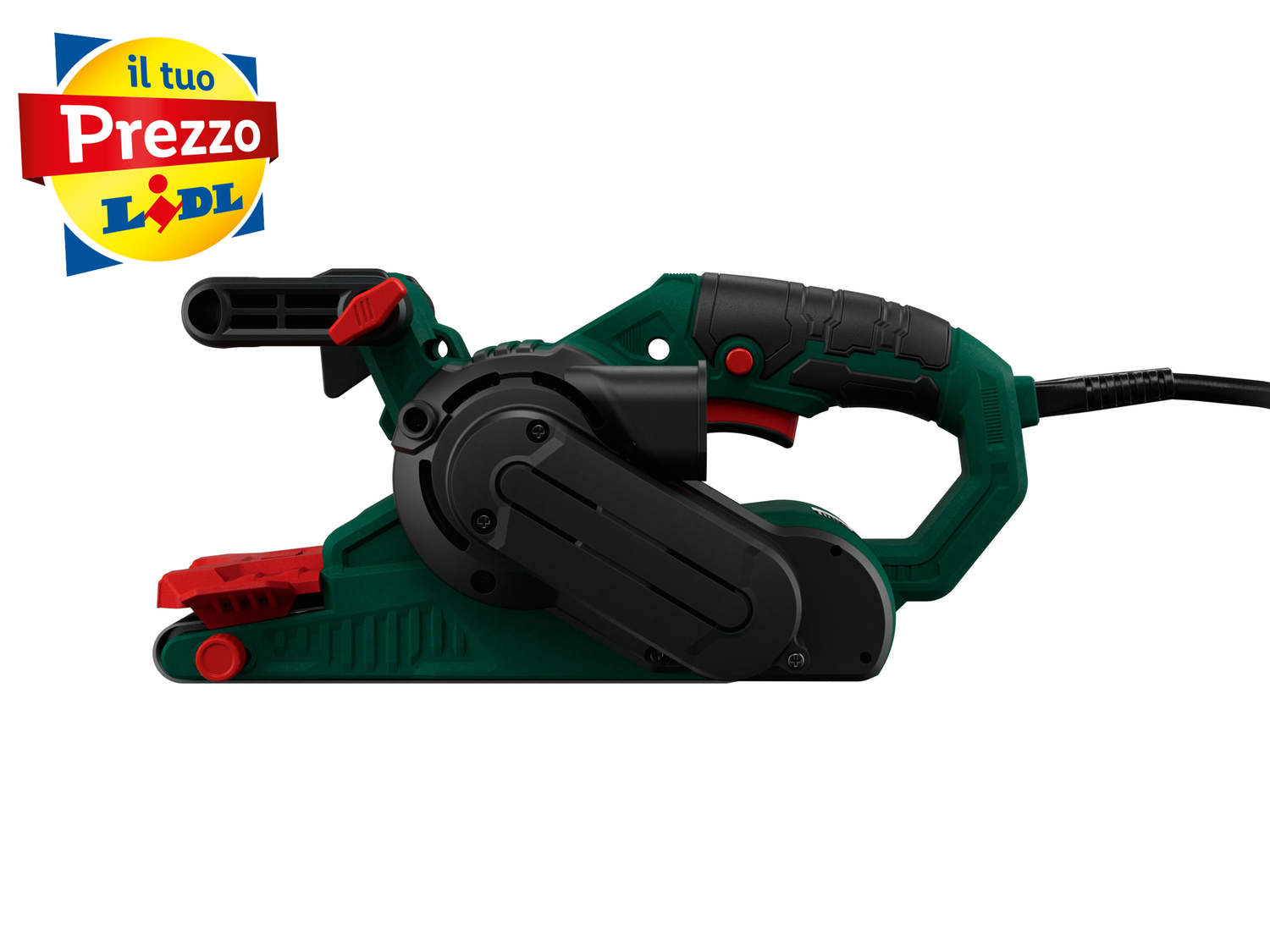 Levigatrice a nastro Parkside, prezzo 39.99 &#8364; 
- Interruttore ON/OFF con ...