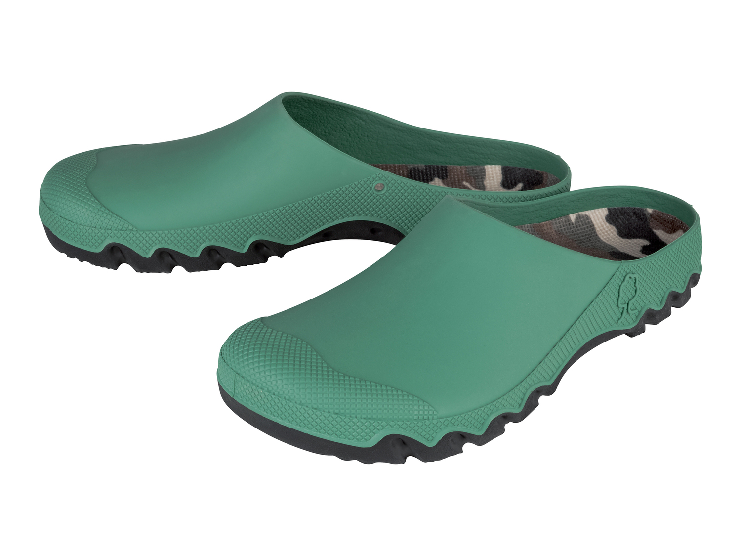 Clogs da giardino per uomo Livergy, prezzo 6.99 &#8364; 
Misure: 40-47 
- Soletta ...