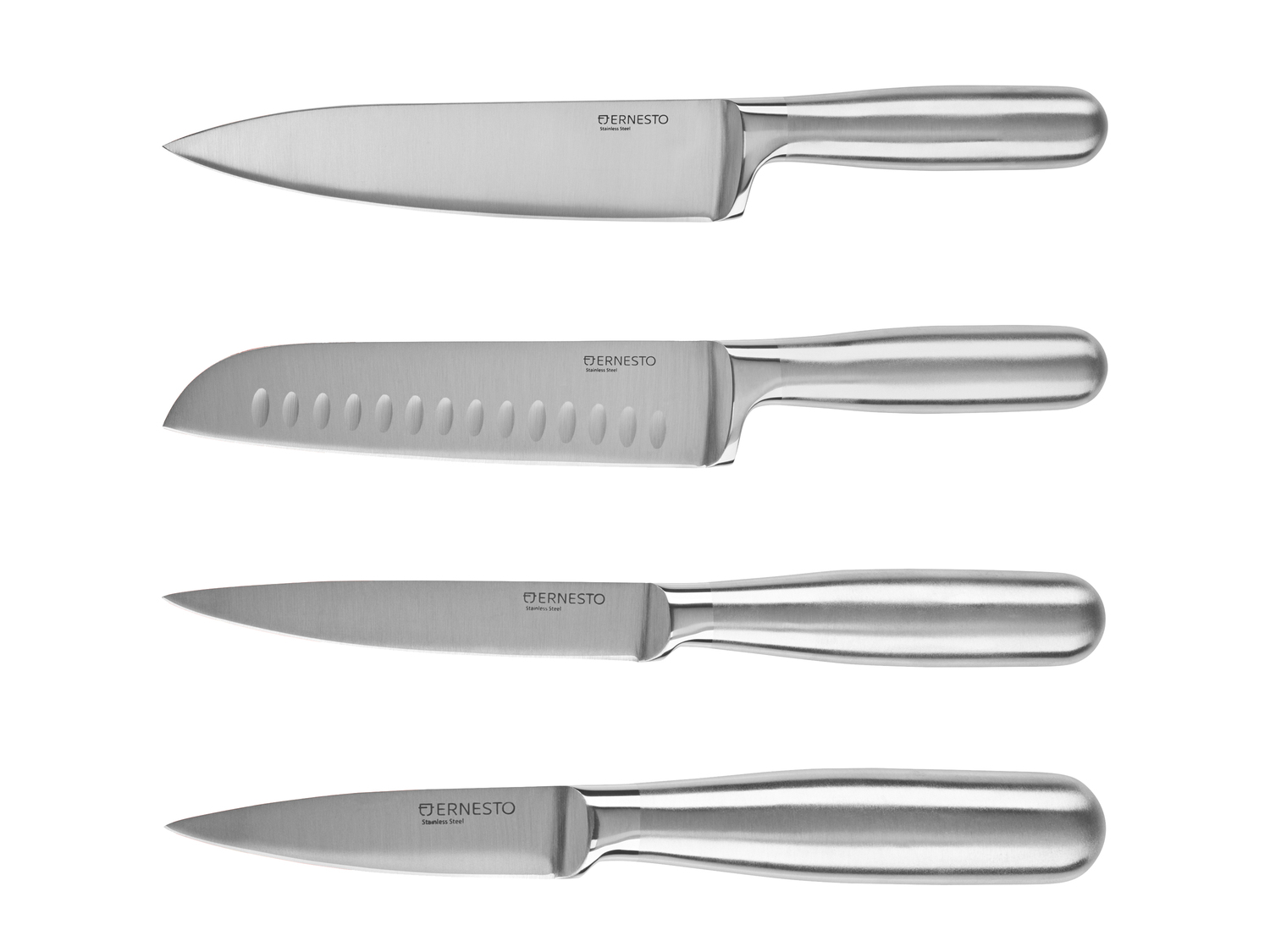 Coltelli con manico in bambù o in acciaio Ernesto, prezzo 7.99 €
Caratteristiche
...