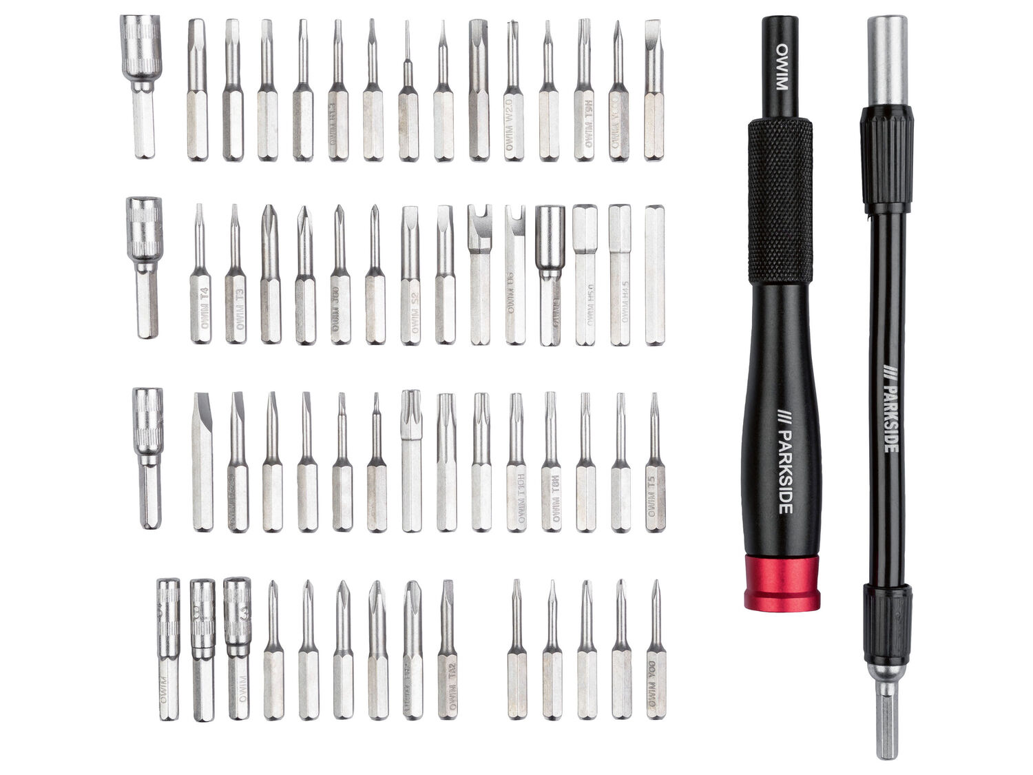Set attrezzi di precisione Parkside, prezzo 14.99 €
66 pezzi
- Coperchio ...
