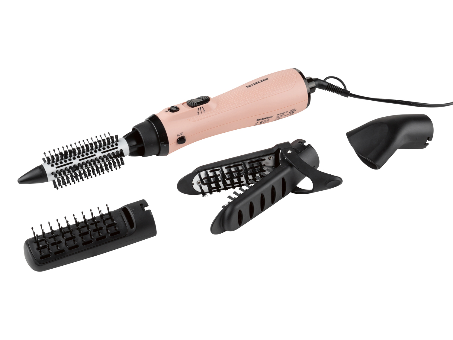 Set arricciacapelli Silvercrest Personal Care, prezzo 17.99 €
- 2 in 1: asciuga ...