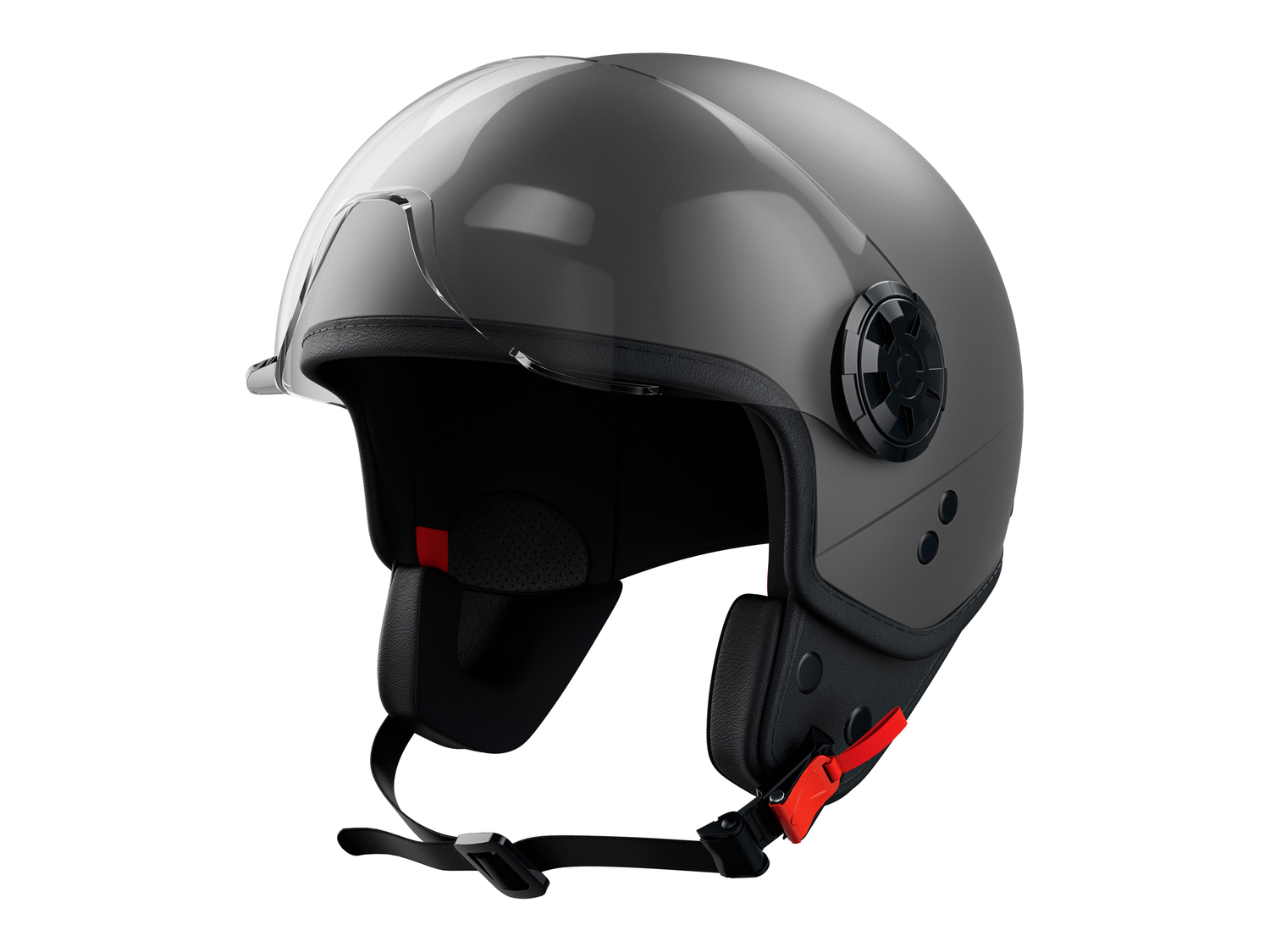 Casco Jet Crivit, prezzo 34.99 €
Taglia XL
- Visiera chiara e resistente ai ...