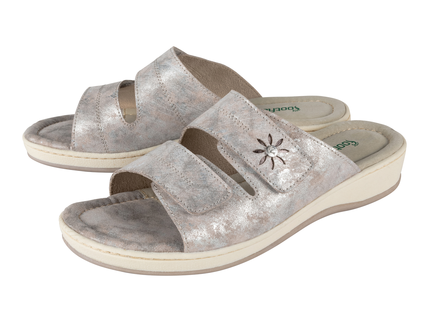 Ciabatte comfort da donna Footflexx, prezzo 12.99 €
Misure: 36-40
- Soletta ...