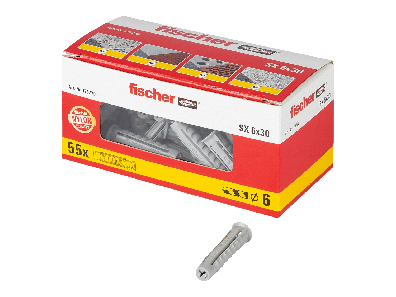 Set viti e tasselli o set tasselli Fischer, prezzo 4.99 €
Caratteristiche