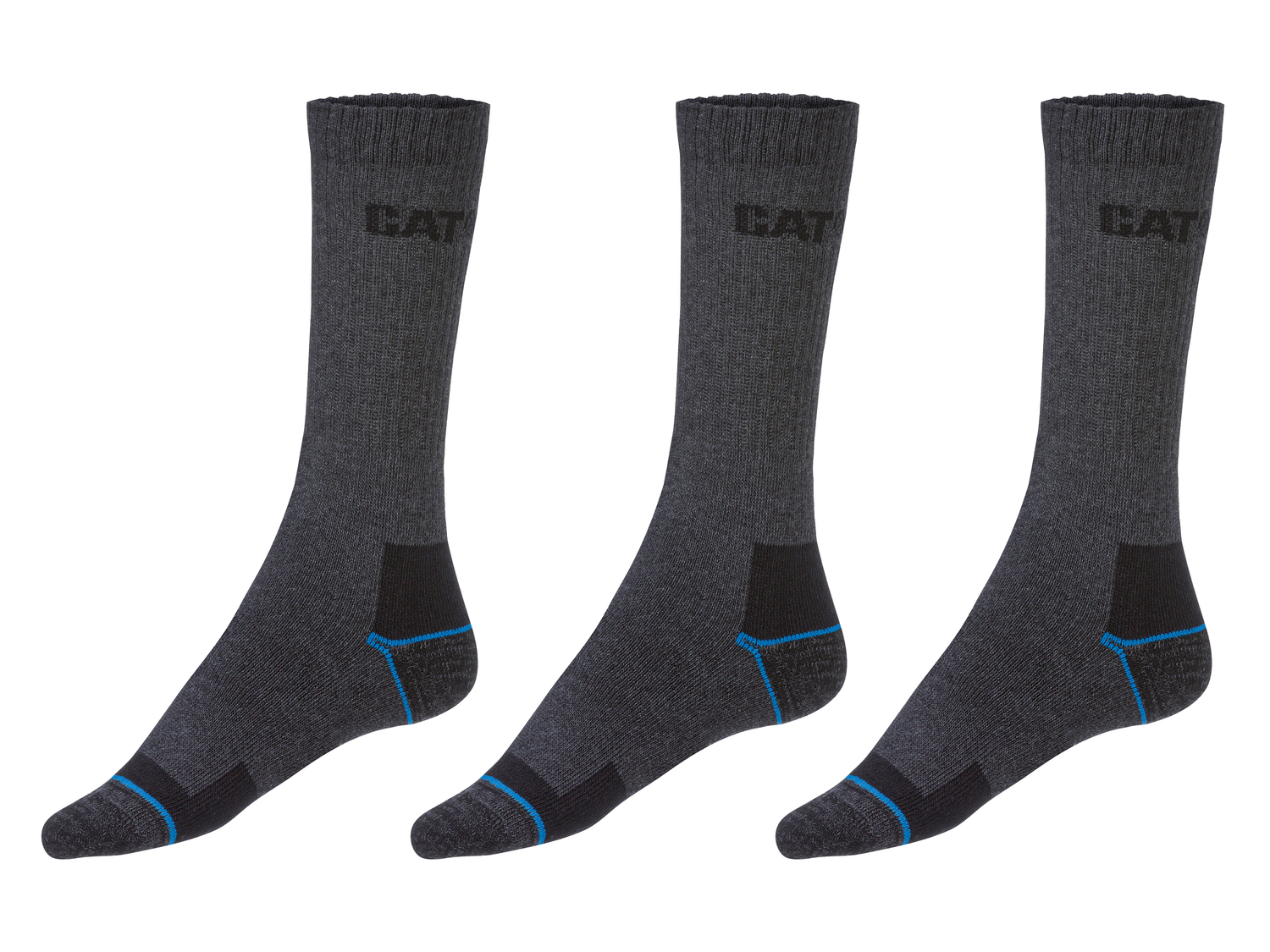 Calze da lavoro per uomo Cat, prezzo 6.99 €
3 paia - Misure: 39-46
Taglie ...
