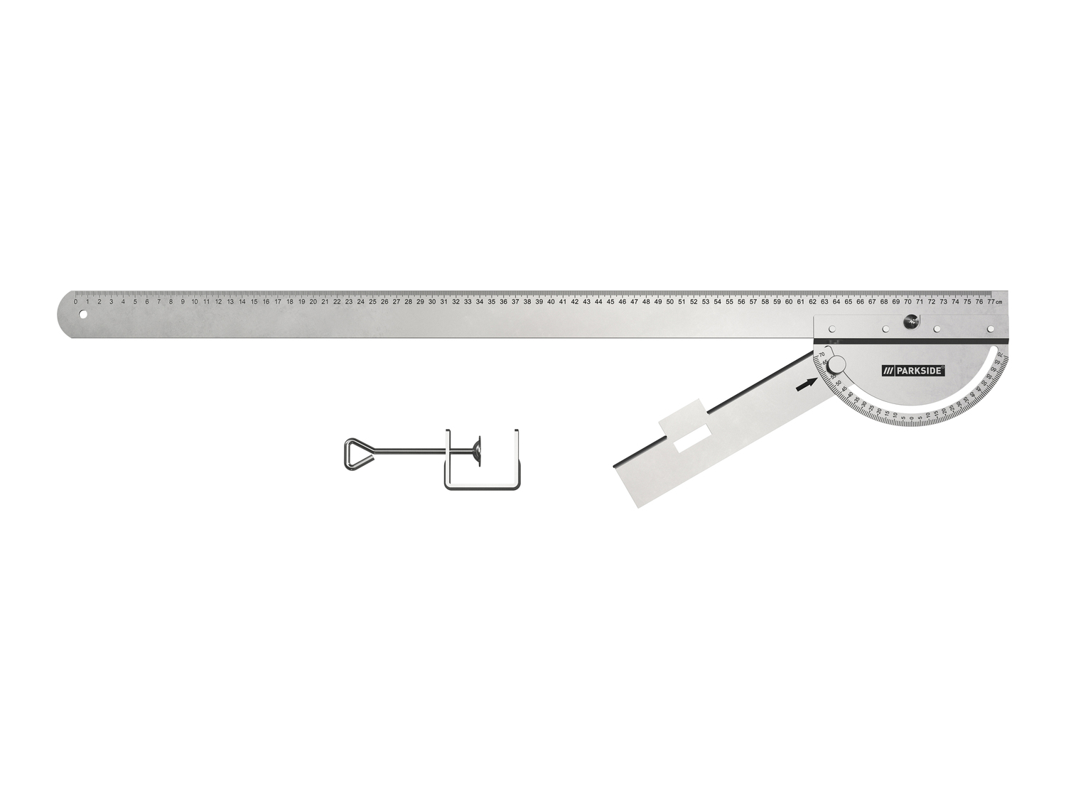 Livella, set squadre o guida di bloccaggio e di taglio Parkside, prezzo 7.99 € ...