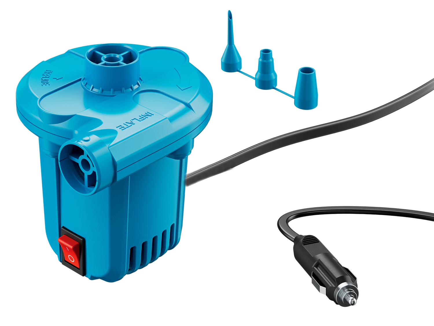 Pompa elettrica Silvercrest, prezzo 9.99 €
220-240 V o 12 V
- 3 diversi ...