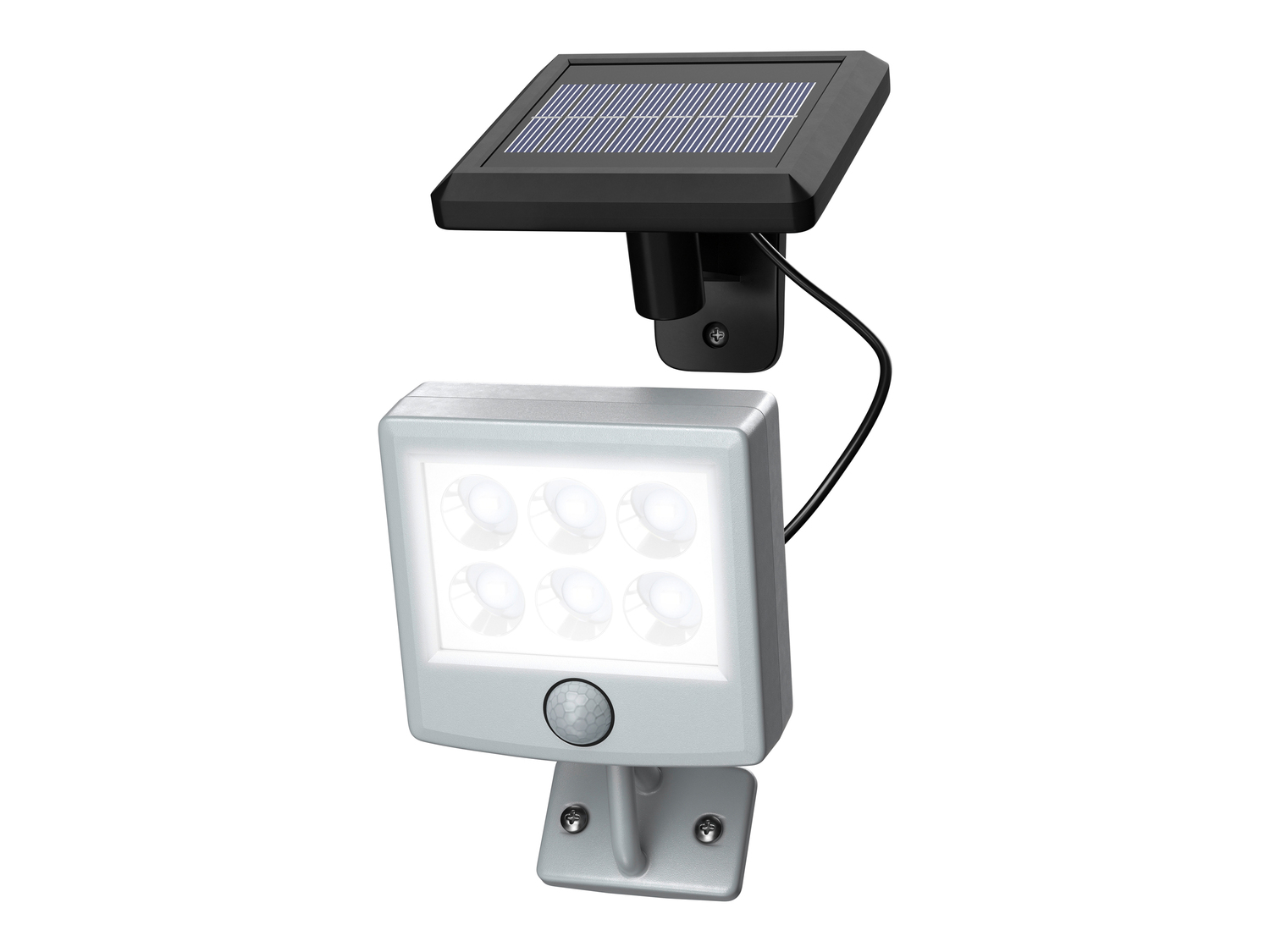 Faro LED ad energia solare con sensore di movimento Livarno, prezzo 9.99 € ...