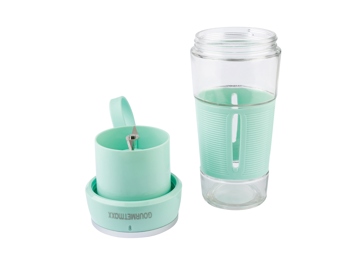 Frullatore per smoothie portatile Gourmetmaxx, prezzo 17.99 €
- Ricaricabile ...