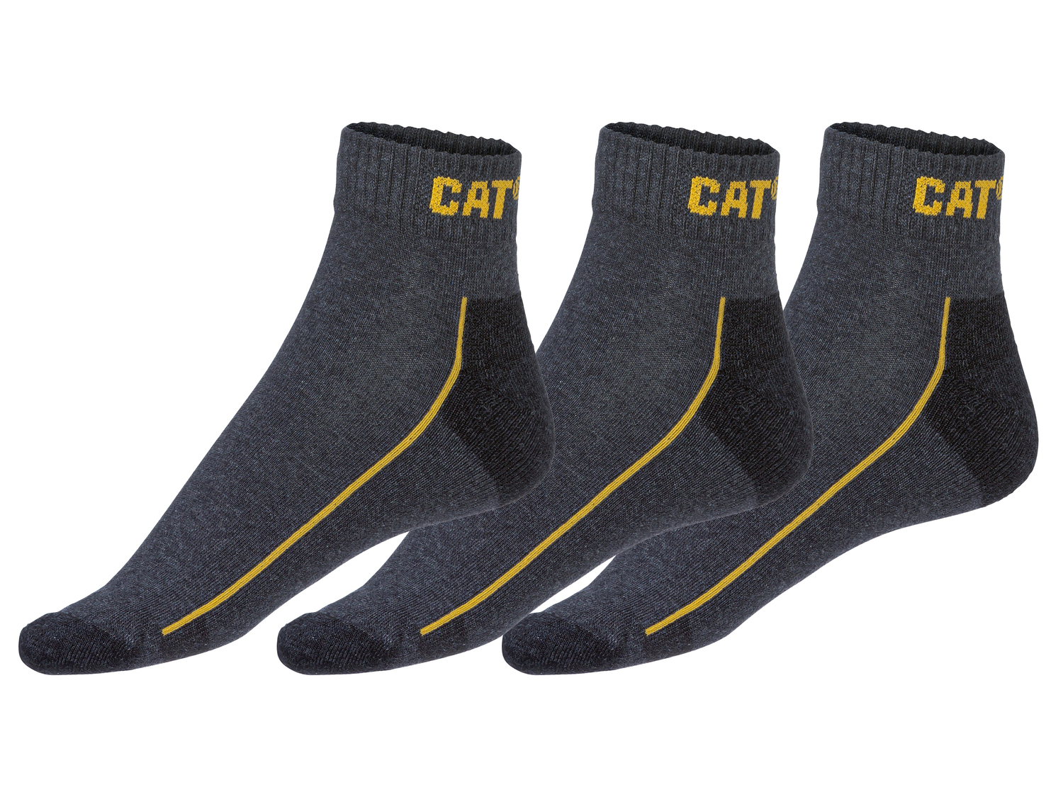 Calze corte da lavoro per uomo Cat, prezzo 5.99 €
3 paia - Misure: 39-50
Taglie ...