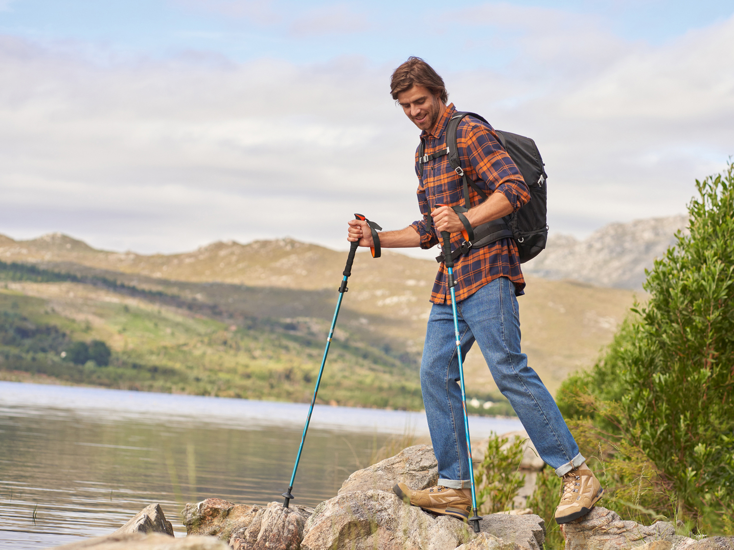 Bastoni telescopici da trekking Rocktrail, prezzo 22.99 €
2 pezzi
- ...