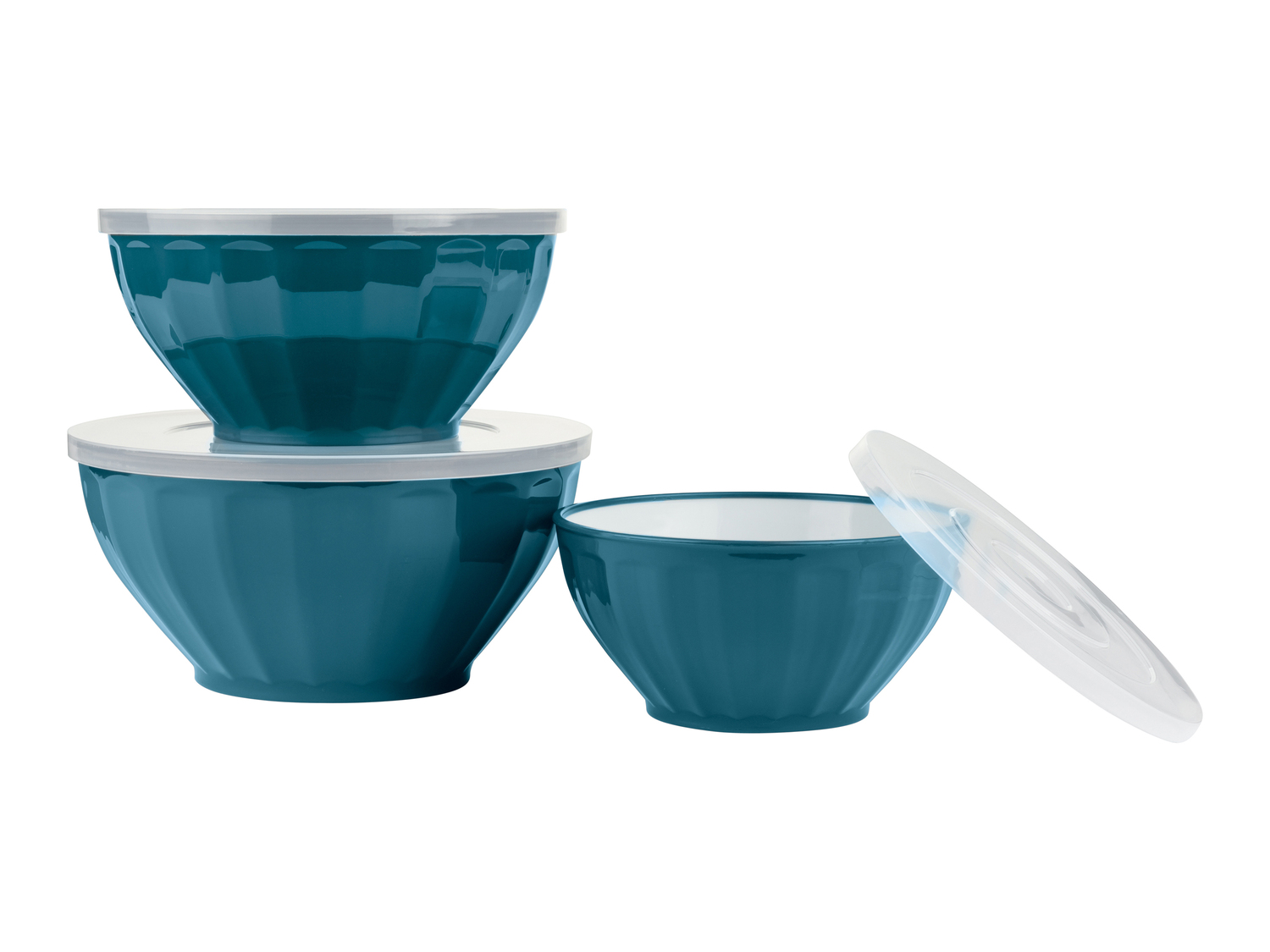 Set ciotole con coperchio Ernesto, prezzo 8.99 €
3 pezzi
- 3,6 L + 2,4 ...