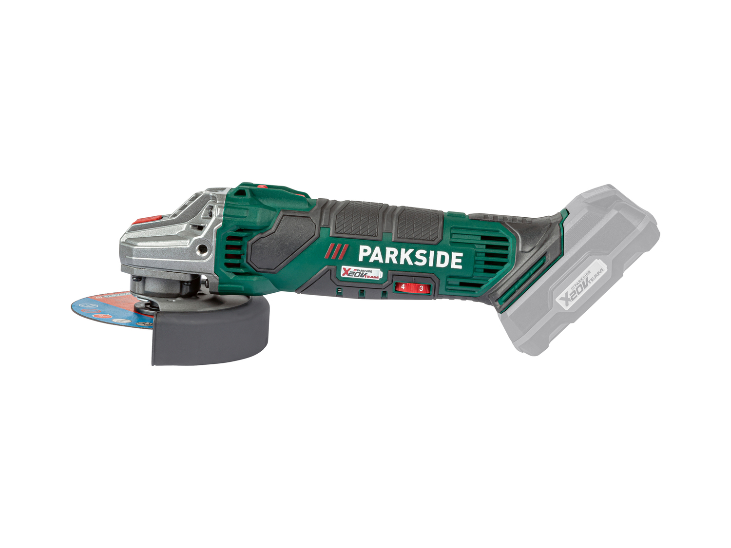 Smerigliatrice angolare ricaricabile Parkside, prezzo 49.00 &#8364; 
Prodotto ...