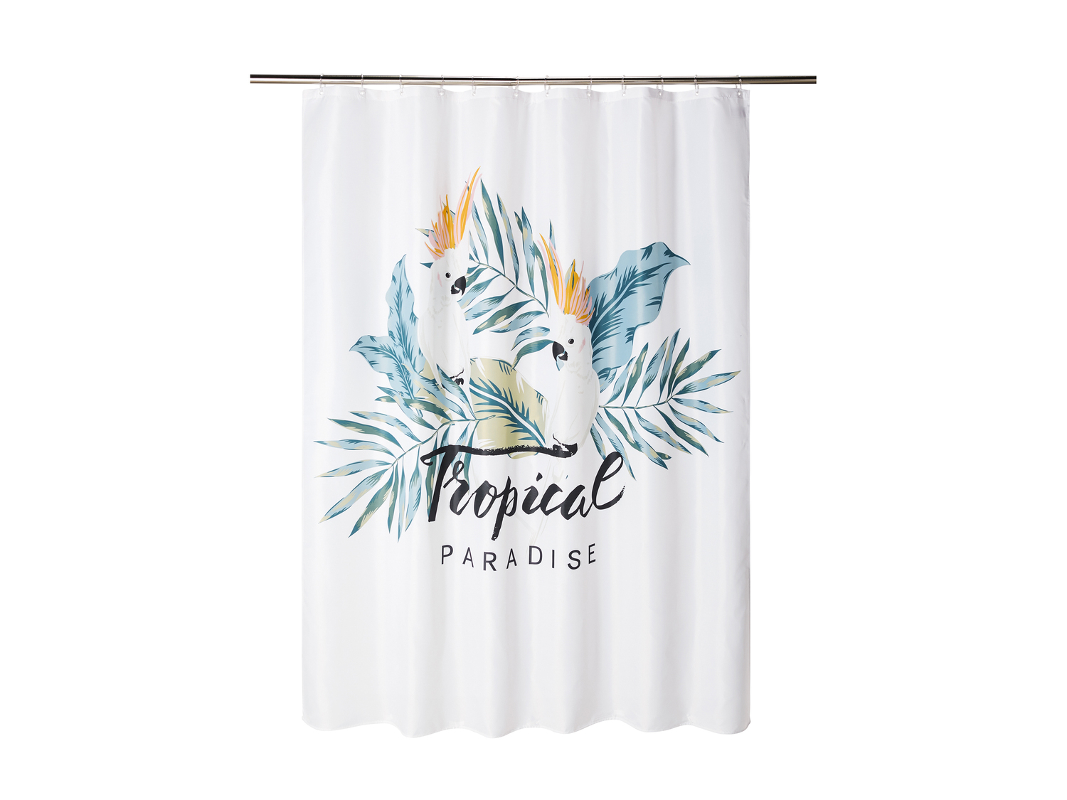 Tenda per doccia Livarno, prezzo 6.99 €
180 x 200 cm
- Con 12 occhielli ...