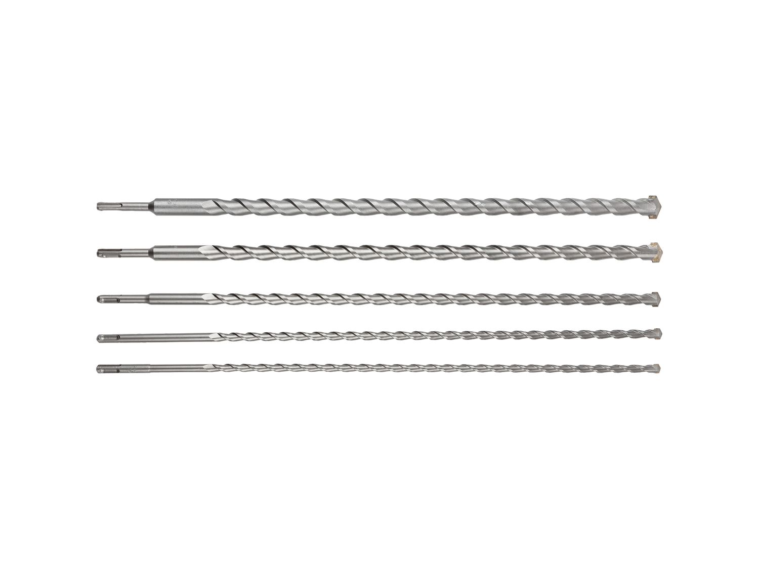 Set punte per trapano a percussione Parkside, prezzo 14.99 &#8364; 
3 o 5 pezzi ...