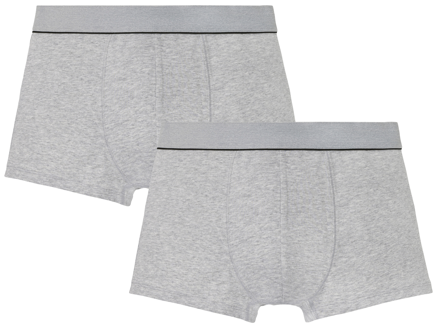Boxer da uomo Livergy, prezzo 7.99 €
2 pezzi - Misure: M-XL
- Con fibre ...