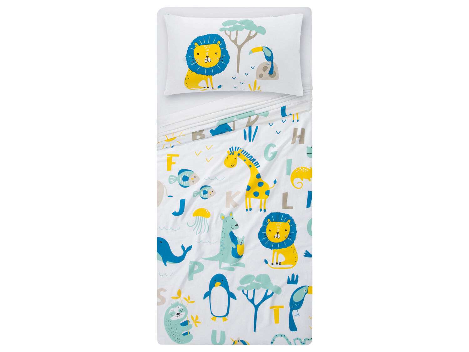 Completo lenzuola per bambini Livarno, prezzo 19.99 €
- Puto cotone
- ...