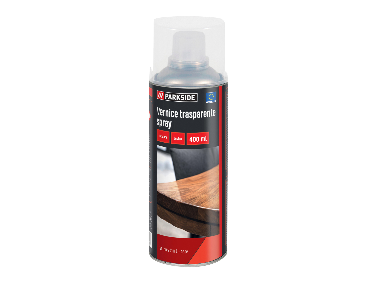 Vernice trasparente o colorata spray Parkside, prezzo 3.99 €
400 ml
- ...