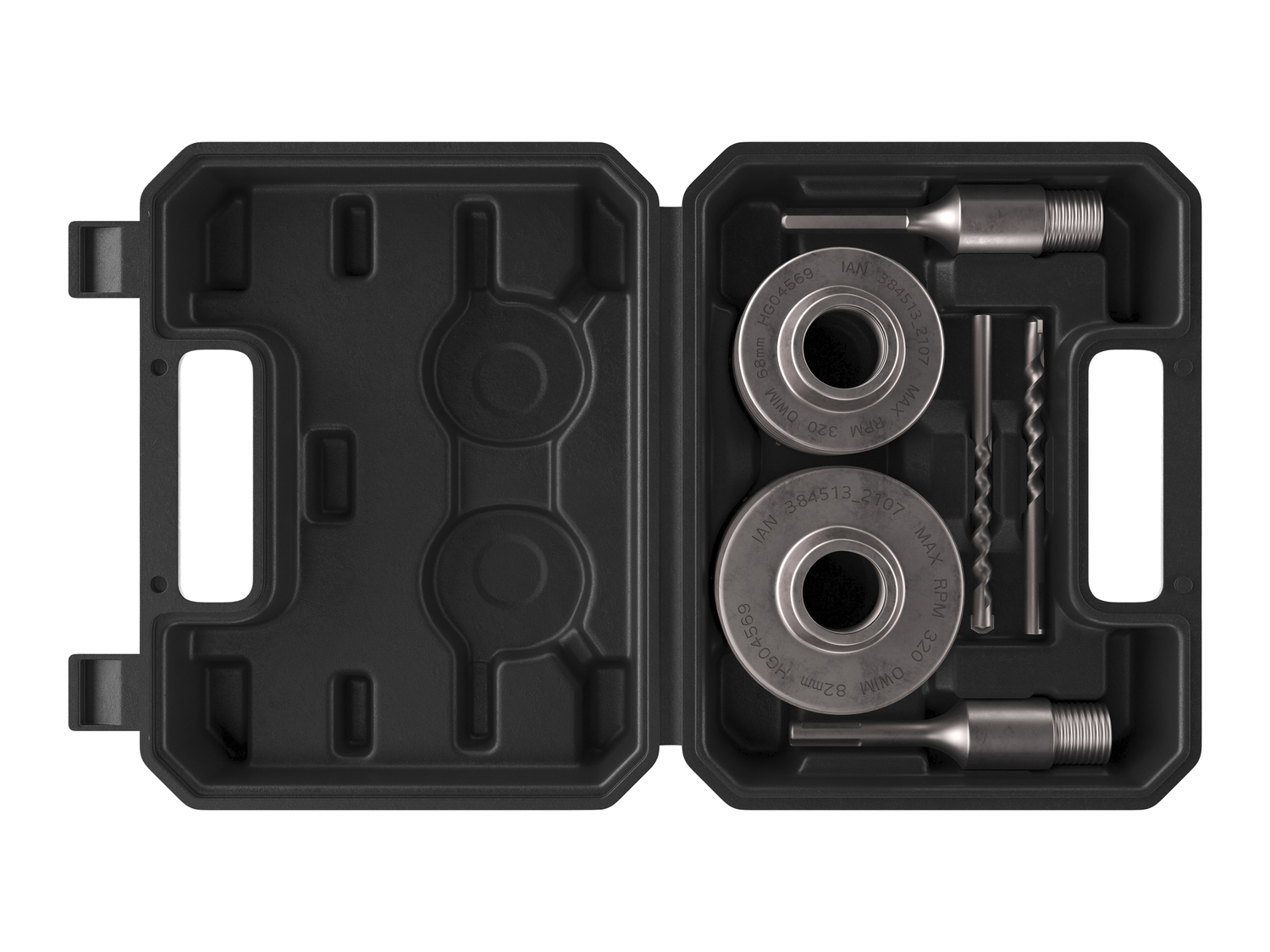 Set frese a tazza Parkside, prezzo 17.99 € 
6 pezzi 
- Per tutti i trapani con ...