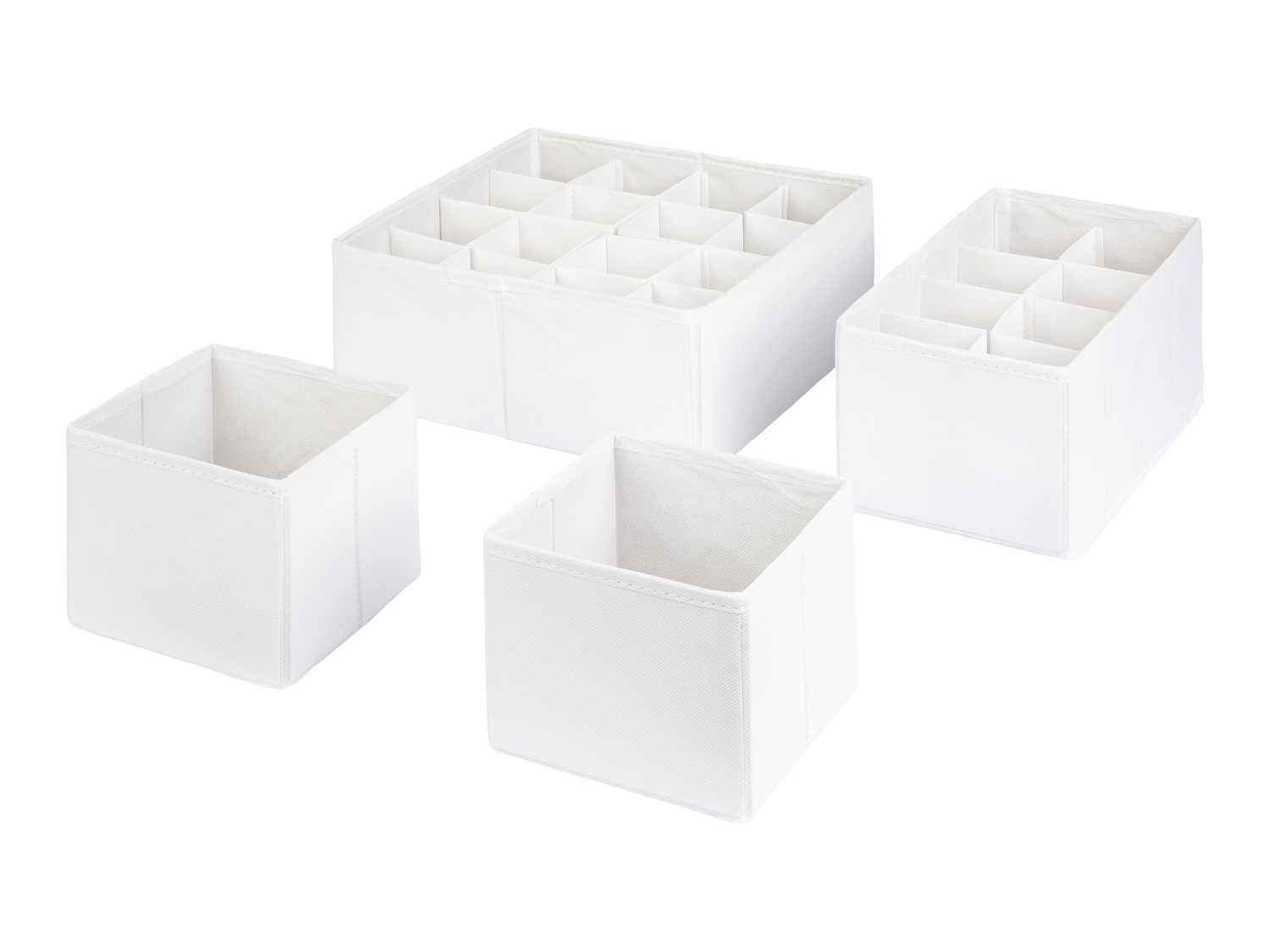Organizer per cassetti Livarno, prezzo 9.99 €
4 pezzi
- Pieghevole e ...