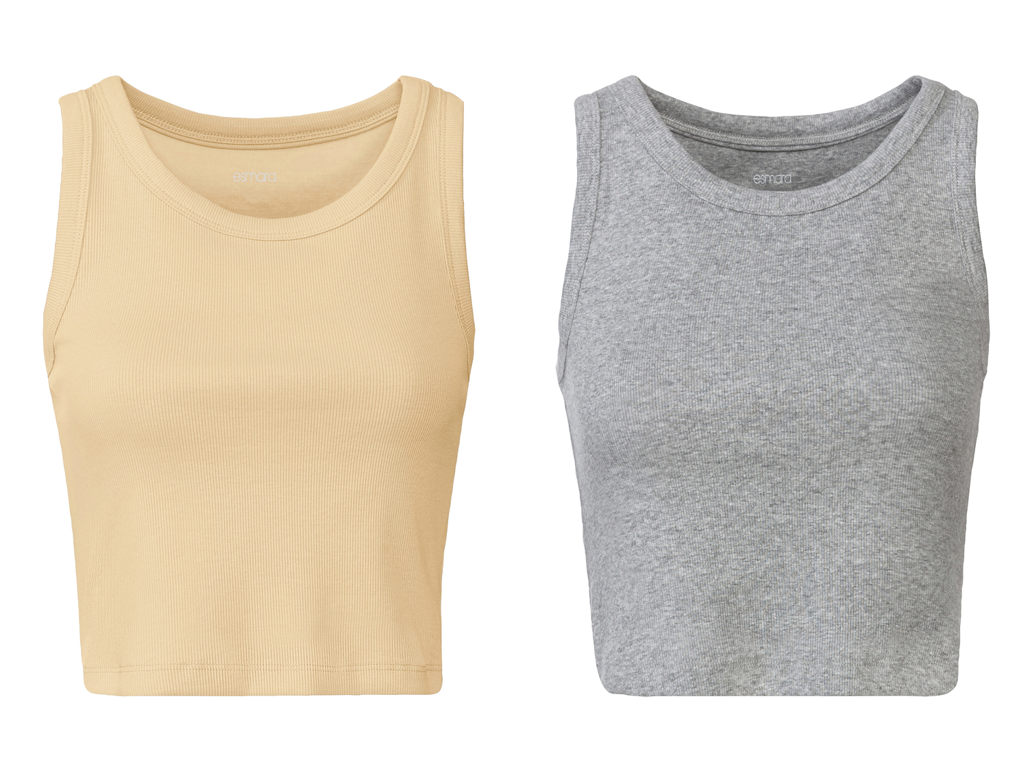 Crop top da donna Esmara, prezzo 6.99 €
2 pezzi - Misure: S-XL
Taglie ...
