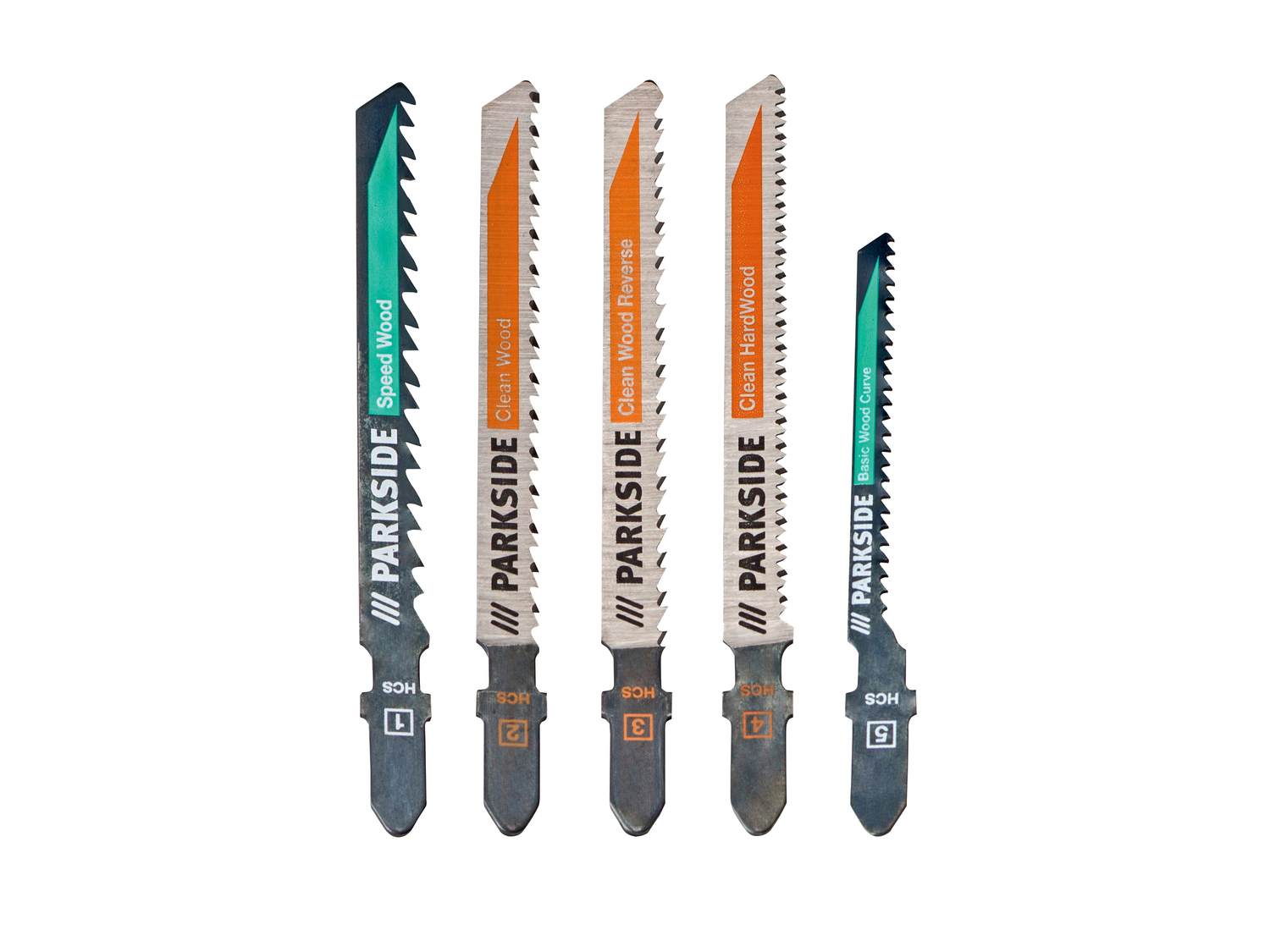 Set lame per seghetto a pendolo Parkside, prezzo 3.99 €
5 pezzi
- Per ...