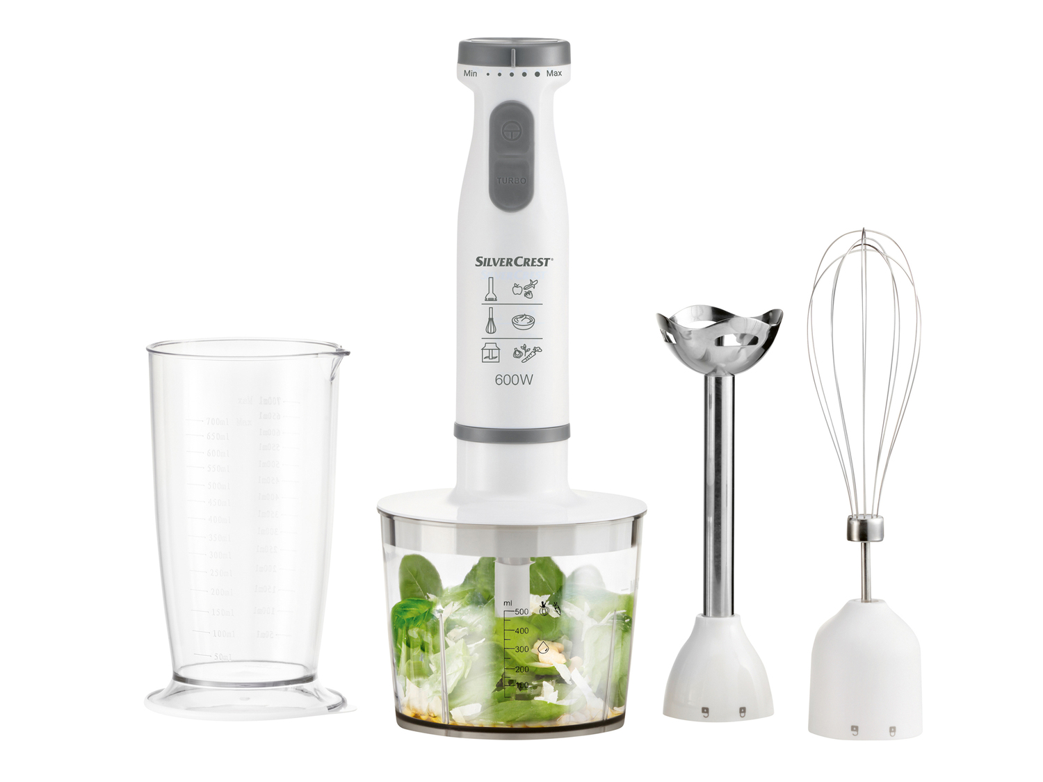 Frullatore a immersione 3 in 1 Silvercrest Kitchen Tools, prezzo 19.99 &#8364; ...