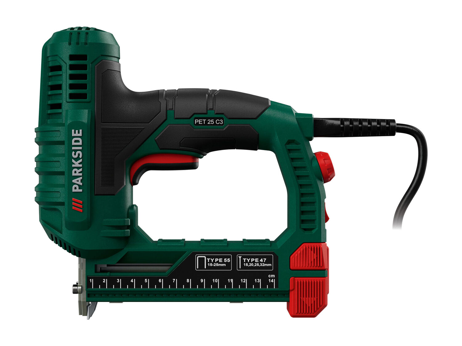 Pistola sparapunti elettrica Parkside, prezzo 24.99 €
- Con tripla sicura: ...