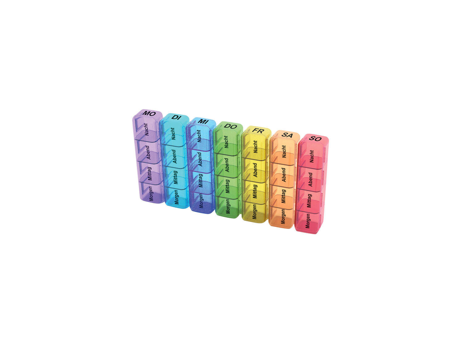 Portapillole settimanale , prezzo 2.99 €
- 7 scatolette da lunedì ...