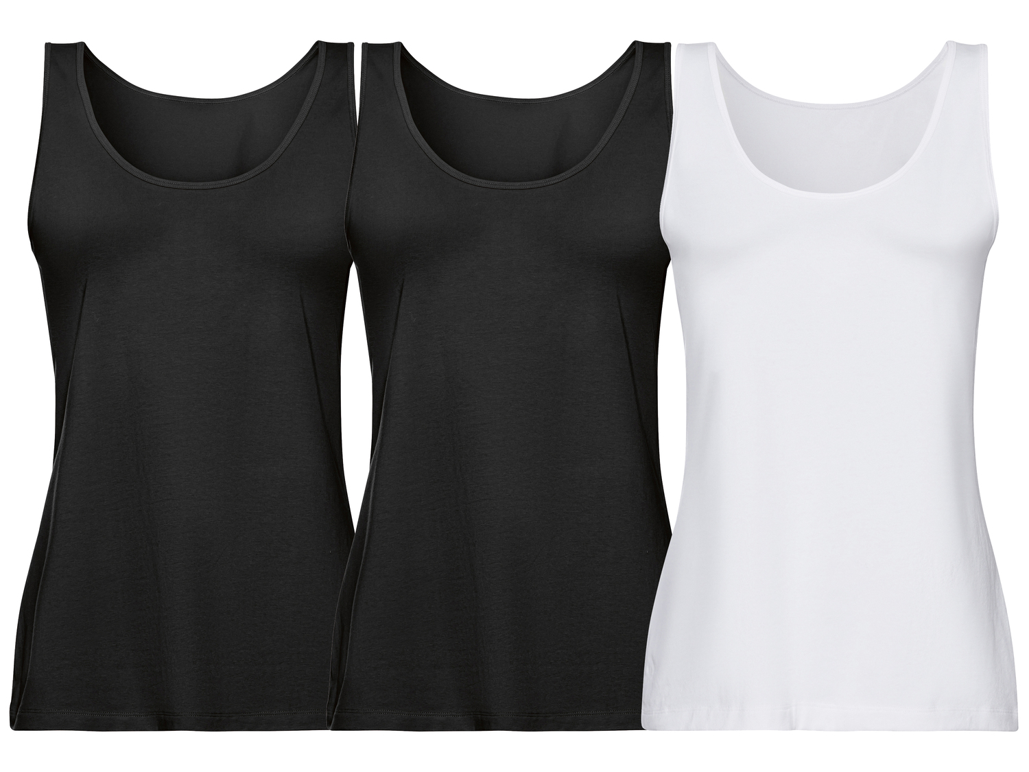 Canotta da donna Esmara, prezzo 9.99 &#8364; 
3 pezzi - Misure: S-L
Taglie disponibili

Caratteristiche

- ...