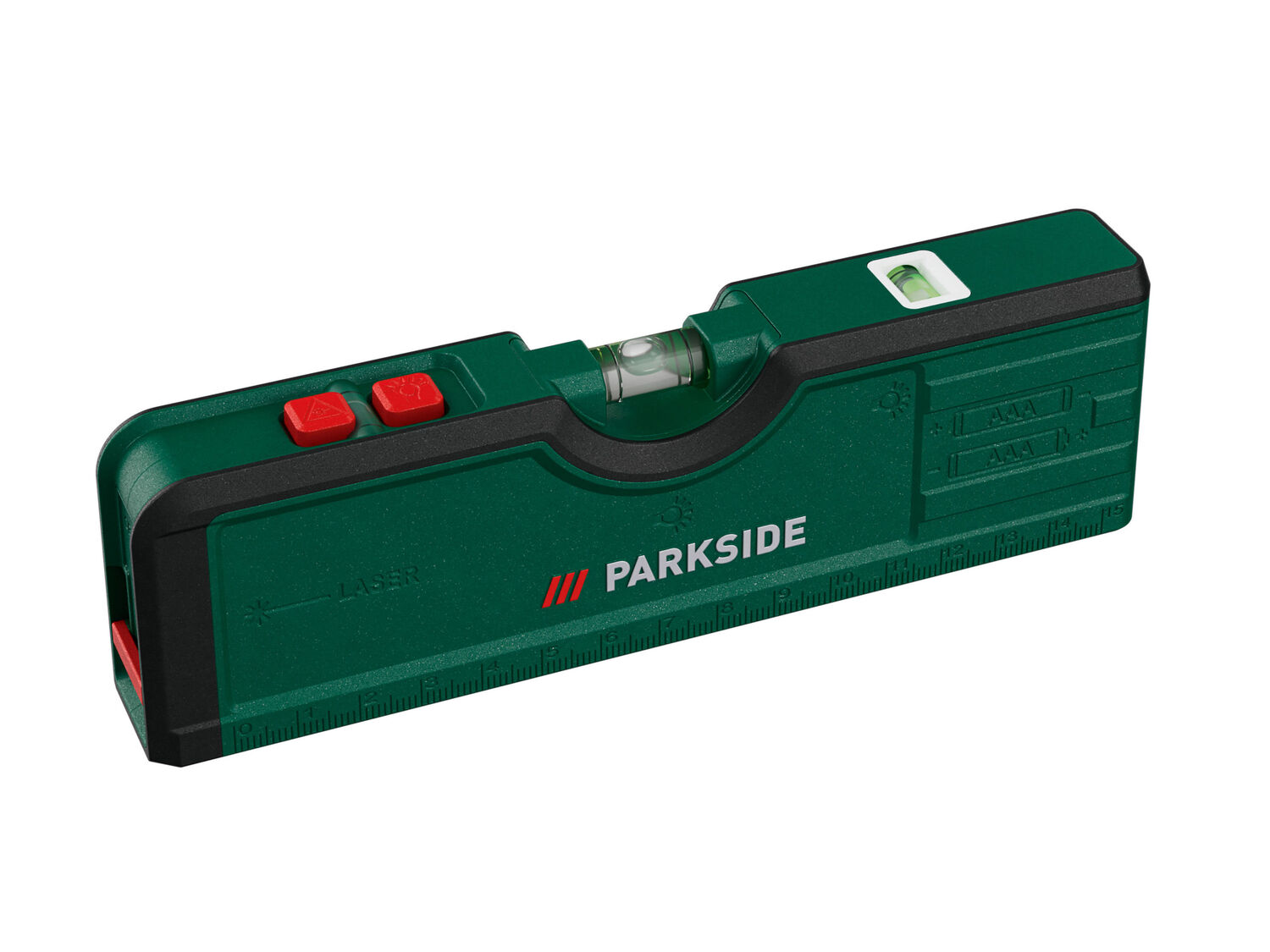 Livella laser con treppiede Parkside, prezzo 11.99 €
- Con laser lineare ...