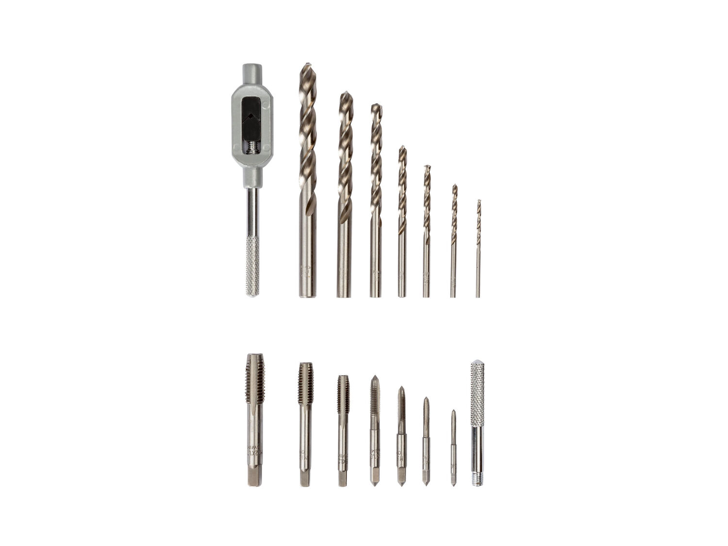 Set punte e maschi Parkside, prezzo 11.99 €
15 pezzi
- Per metallo e ...