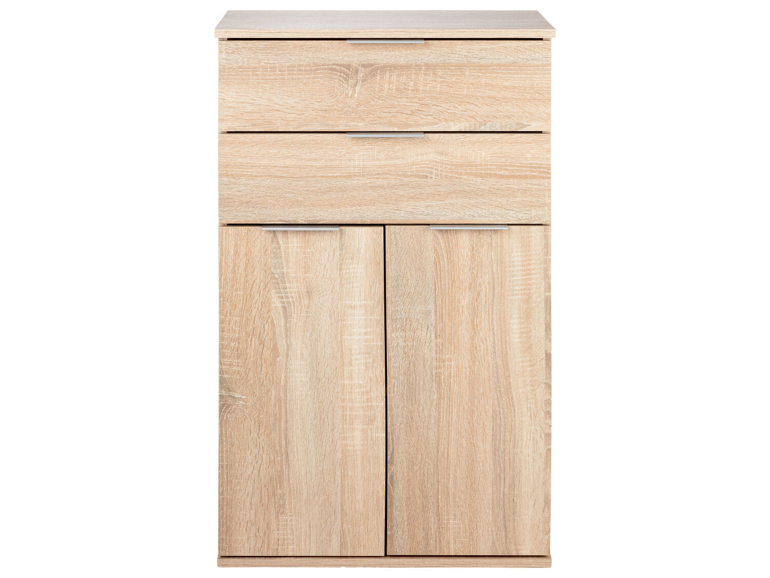 Mobiletto con 2 cassetti e 2 ante Livarno, prezzo 49.00 €
Color rovere ...