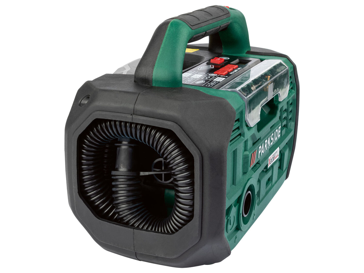 Pompa e compressore ricaricabile Parkside, prezzo 29.99 €
Prodotto della ...