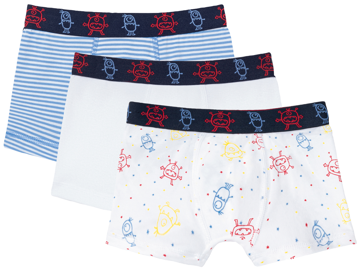Boxer da bambino Lupilu-new, prezzo 5.99 € 
3 pezzi - Misure: 1-6 anni
Taglie ...