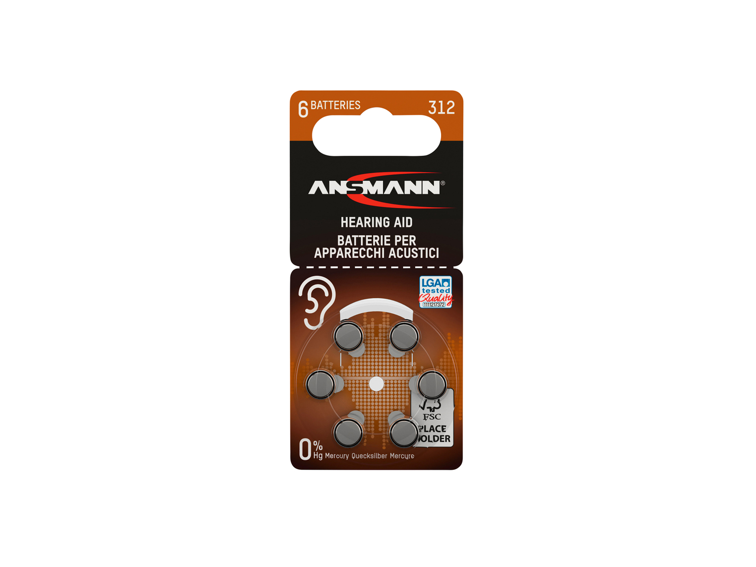 Batterie per apparecchio acustico Ansmann, prezzo 2.49 €
6 pezzi
Caratteristiche
...