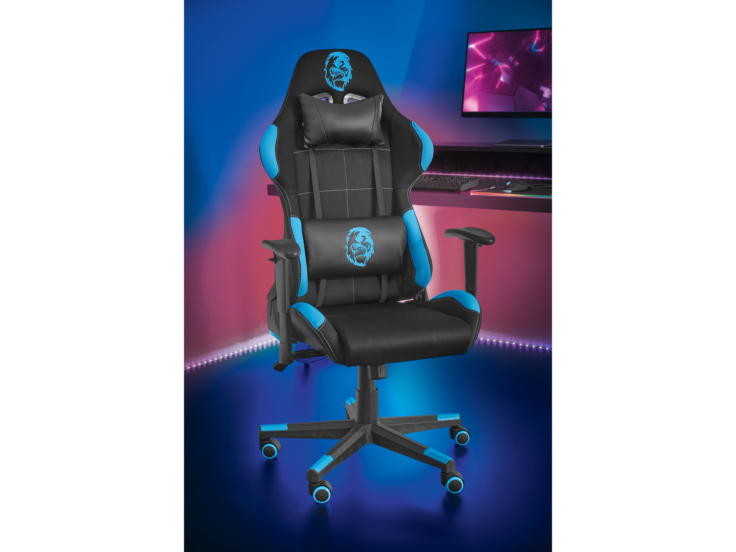 Sedia da gaming Livarno, prezzo 149.00 €
- Schienale ergonomico con poggiatesta ...