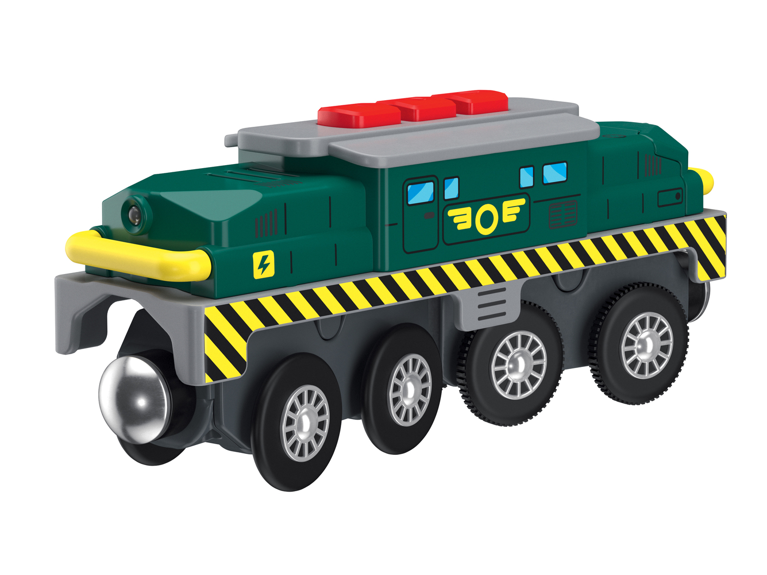 Trenino a batteria Playtive, prezzo 8.99 €
- Età: 3+
- Locomotiva ...
