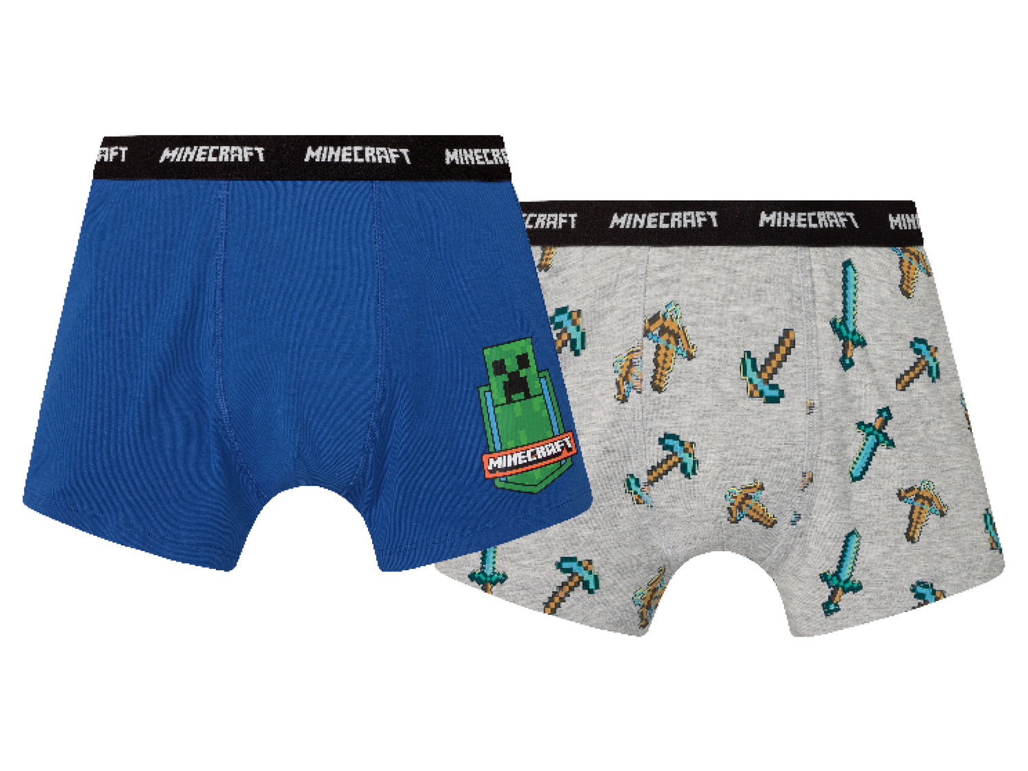 Boxer da bambino Minecraft, prezzo 7.99 &#8364; 
2 pezzi - Misure: 3-10 anni
Taglie ...