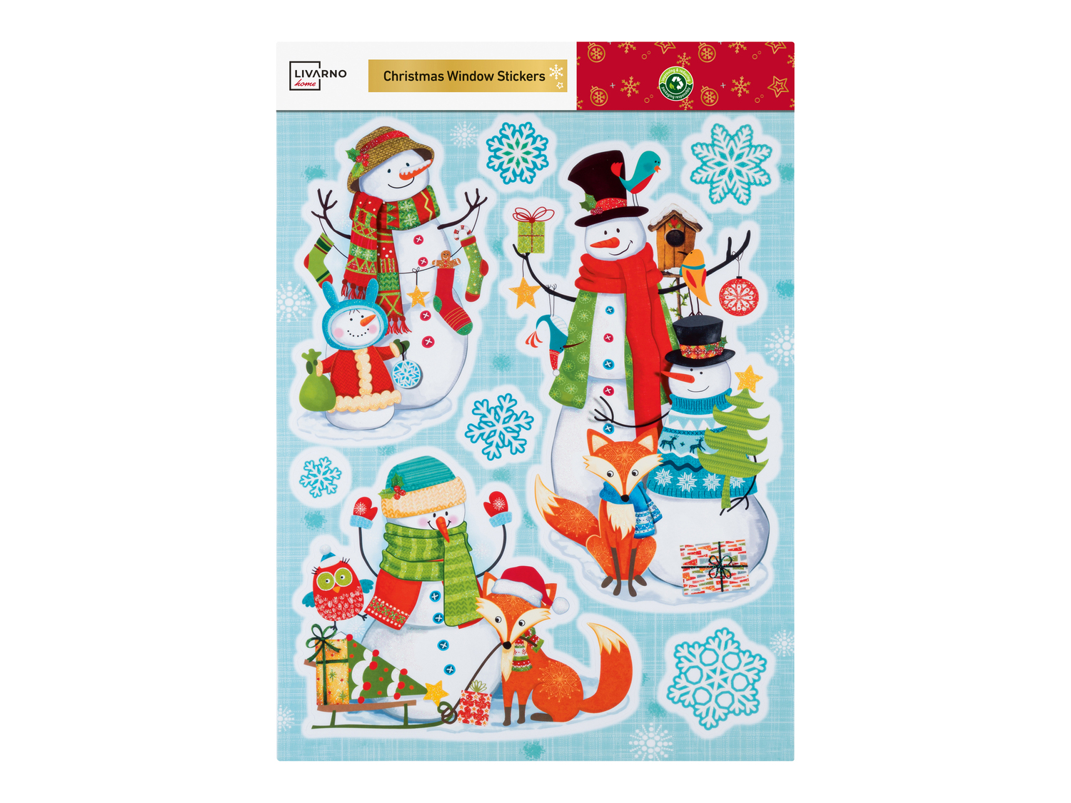 Decorazioni natalizie per finestre Livarno, prezzo 0.99 €
- Adesive e ...