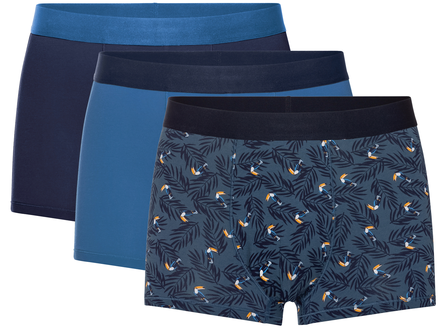 Boxer da uomo Livergy, prezzo 9.99 €
3 pezzi - Misure: M-XL
Taglie disponibili
Caratteristiche
- ...