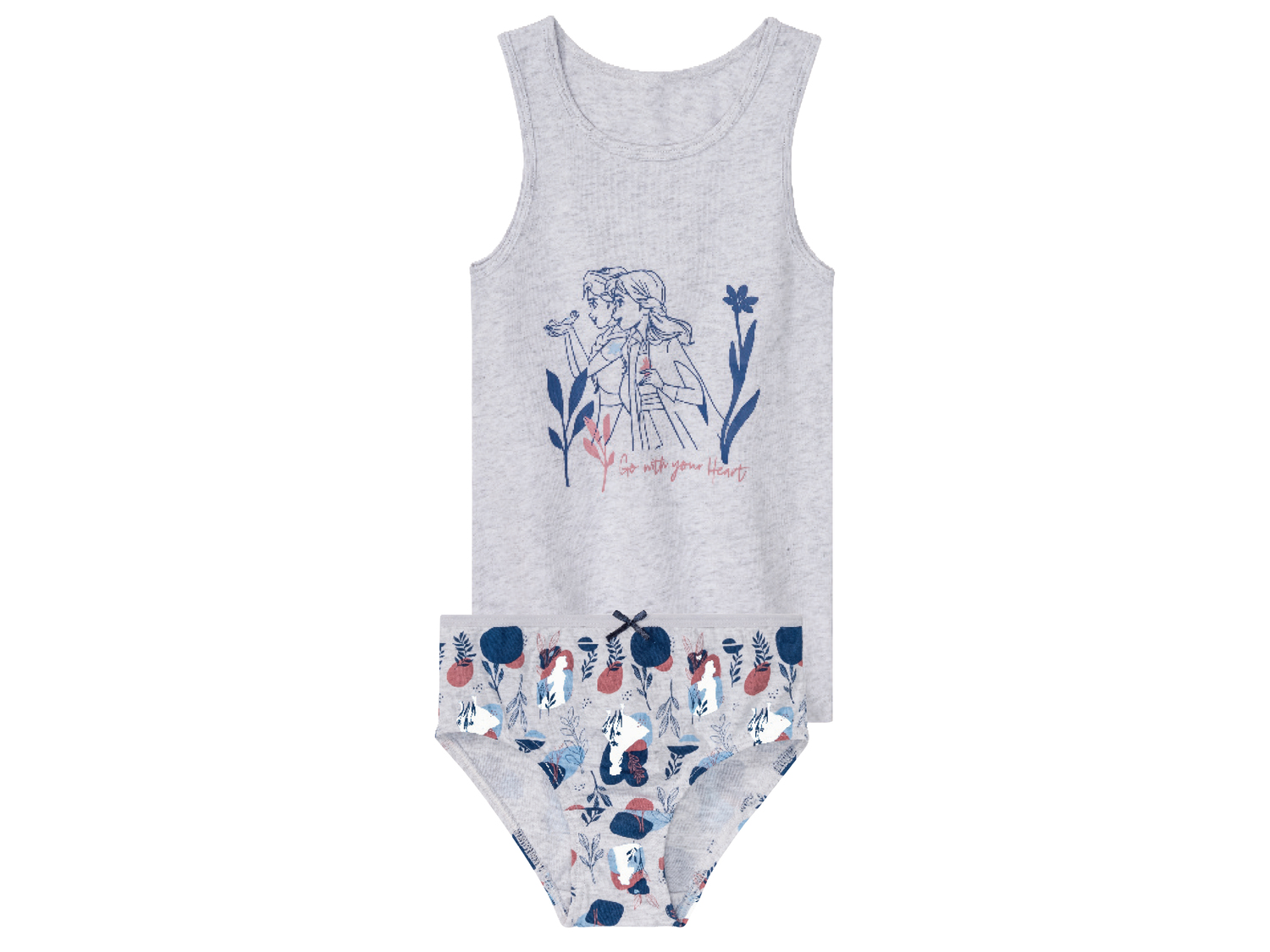 Coordinato intimo da bambina Frozen Oeko-tex, prezzo 5.99 €
Misure: 2-10 anni
Taglie ...