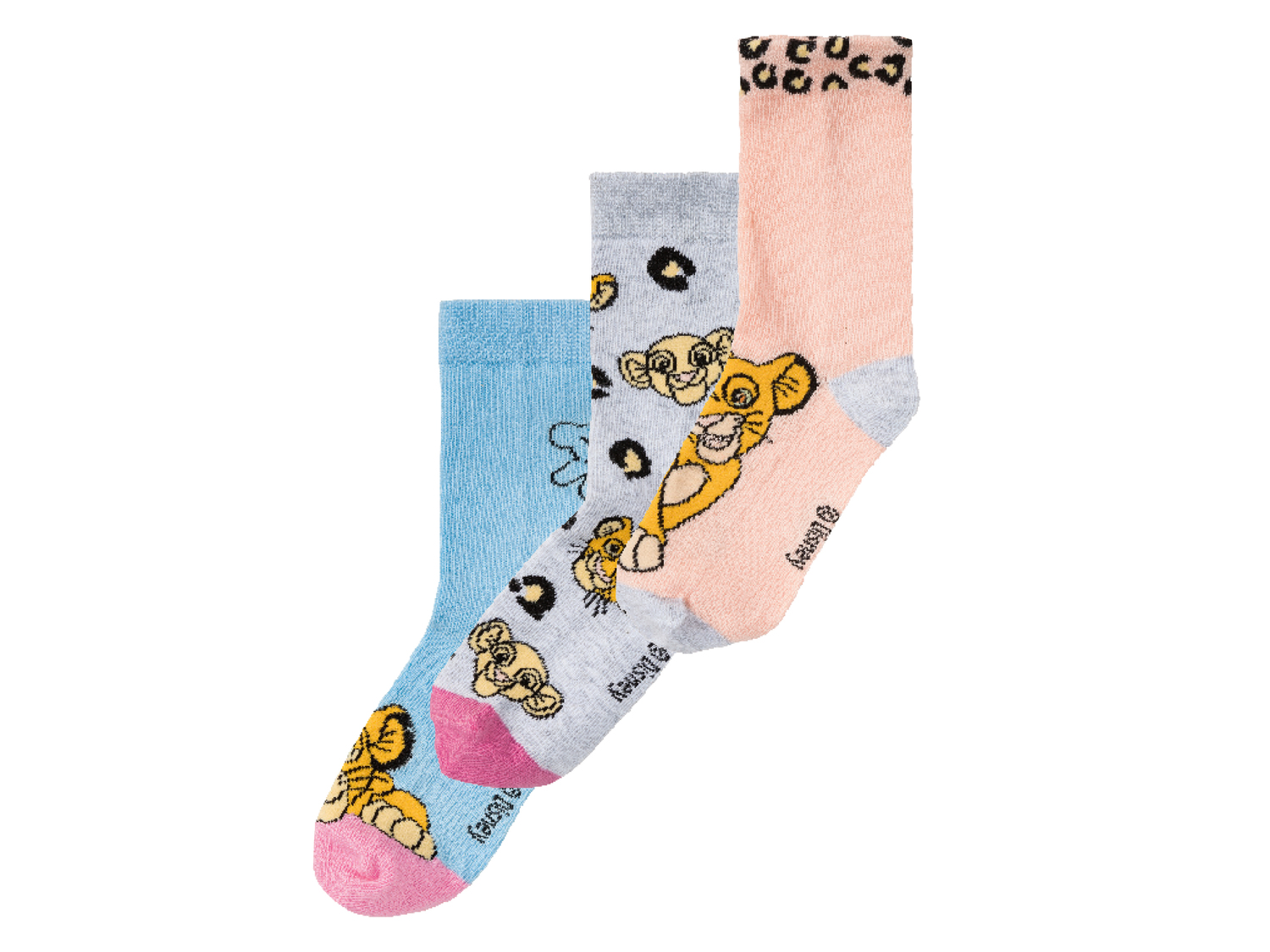 Calzini da bambina Frozen, Il Re Leone, Disney Princess Oeko-tex, prezzo 3.49 € ...