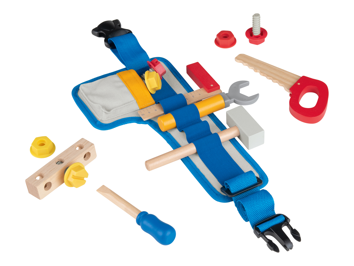 Set medico, beauty o attrezzi gioco in legno Playtive, prezzo 8.99 €
- ...