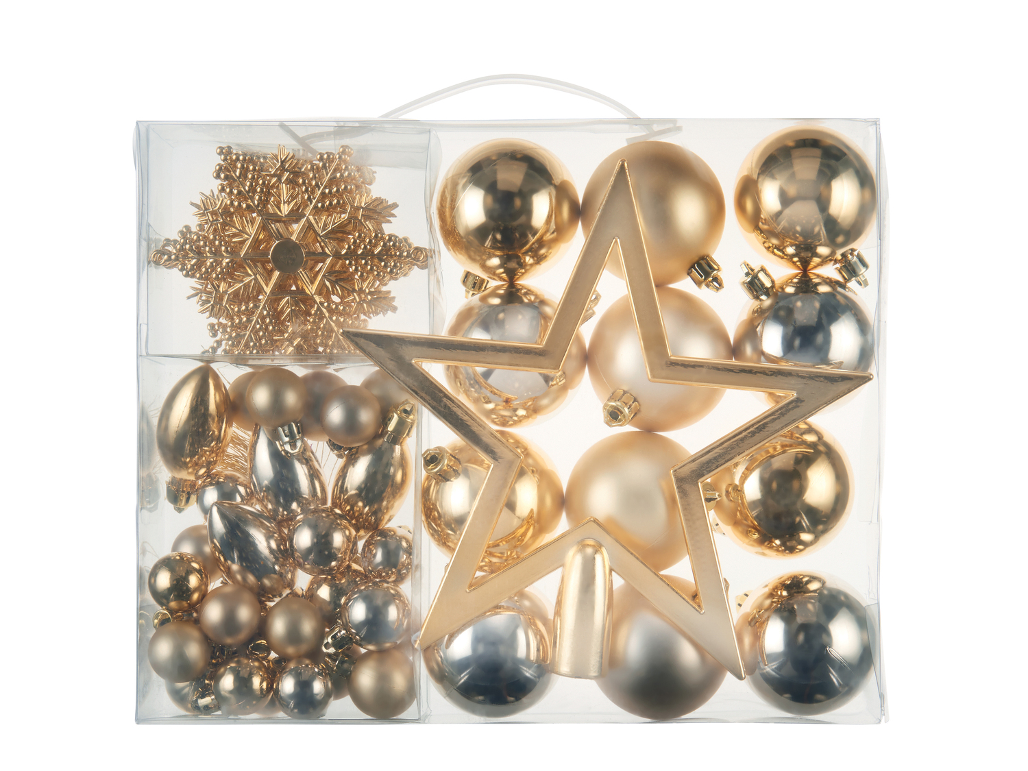 Decorazioni per albero di Natale Livarno, prezzo 9.99 €
51 pezzi
- Cordini ...