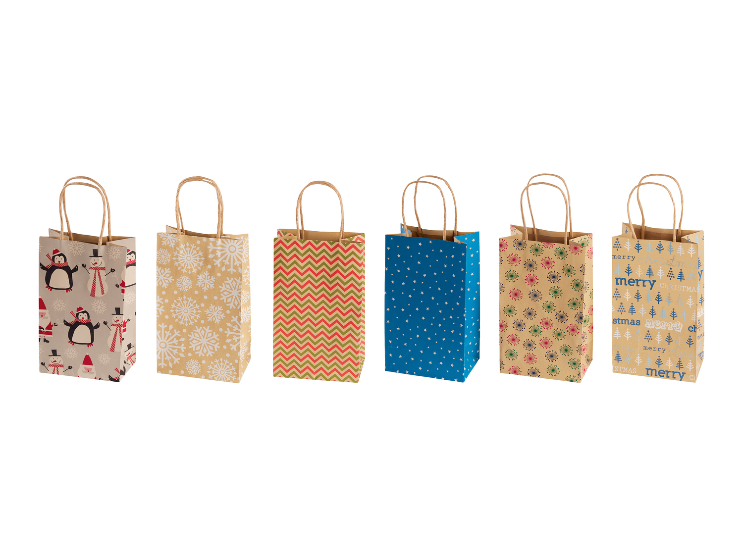 Set sacchetti regalo Crelando, prezzo 1.99 €
3 o 6 pezzi
- Con bigliettini ...